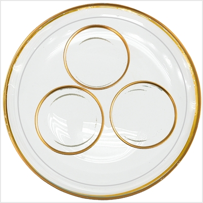 ../frankl24shop/Atlas Tablett mit Goldrand